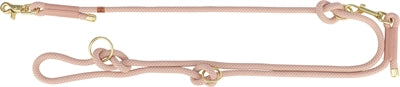 Trixie Soft Rope Hondenriem Verstelbaar Roze / Licht Roze