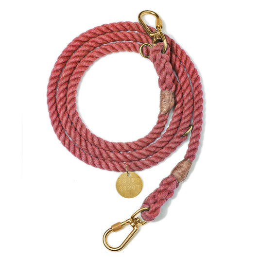 Found My Animal Rope Leash Pink